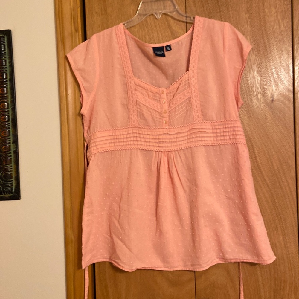 Matching summer top and camisole